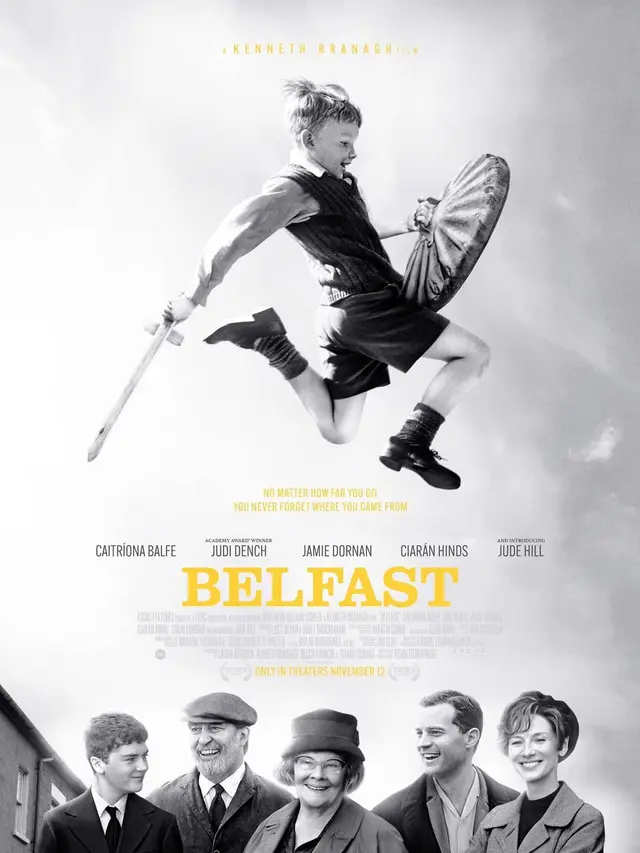 Poster film Belfast. (Foto: Dok. Focus Feature/ IMDb)