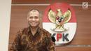 Ketua KPK Agus Rahardjo saat jumpa pers menyampaikan Penolakan pasal  Tindak Pidana Korupsi di gedung KPK, Jakarta, Selasa (5/6). Rencana penyertaan pasal Tipikor dalam RKUHP dapat melemahkan pemberantasan korupsi oleh KPK. (Liputan6.com/Herman Zakharia)
