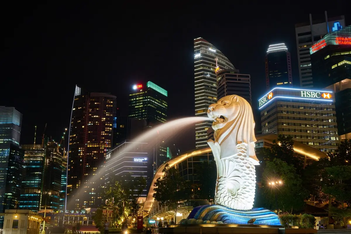 Ilustrasi wisata ikonis Singapura/freepik.com/freestockcenter