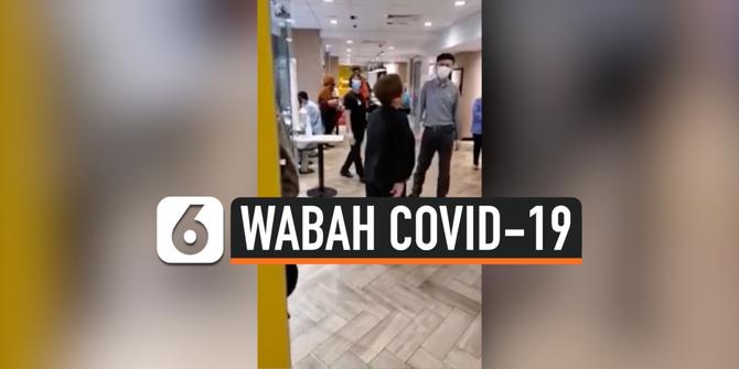 VIDEO: Cemas Wabah Covid-19, Perempuan Ini Diusir Dari Restoran Karena Tak Pakai Masker