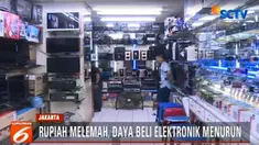 Melemahnya nilai tukar rupiah ini membuat kenaikan harga barang elektronik hampir di semua jenis barang.