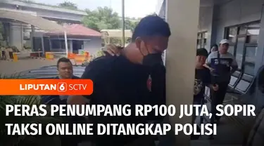 Cerita penumpang wanita yang jadi korban pemerasan sebesar Rp100 juta oleh sopir taksi online telah menghebohkan dunia maya. Usai dilaporkan korban, polisi berhasil menangkap pelaku dalam waktu 24 jam.