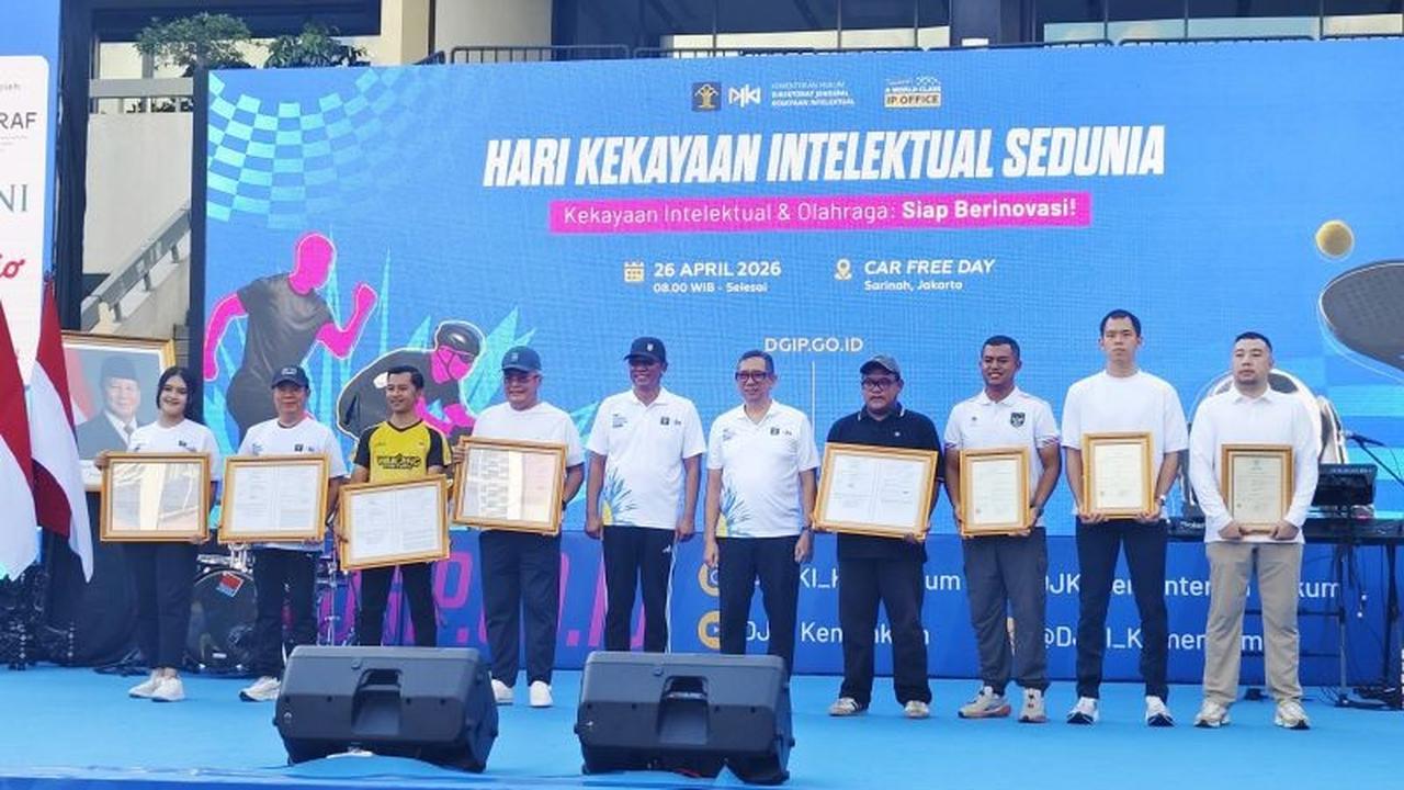 Menkum Ajak Industri Olahraga Galakkan Perlindungan Hak Kekayaan Intelektual