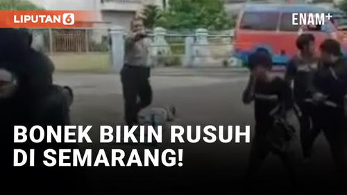 VIDEO: PSIS vs Persebaya Batal, Bonek Bikin Rusuh di Semarang