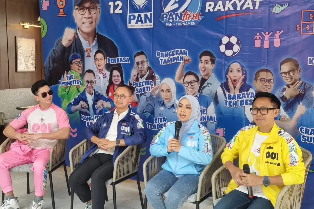 Verrel Bramasta ikut terlibat dalam perhelatan PANtura, kompetisi permainan tradisional.