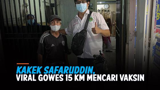 VIDEO: Apresiasi Menkes Budi untuk Kakek Safaruddin, Viral Gowes 15 Km ke Tempat Vaksin