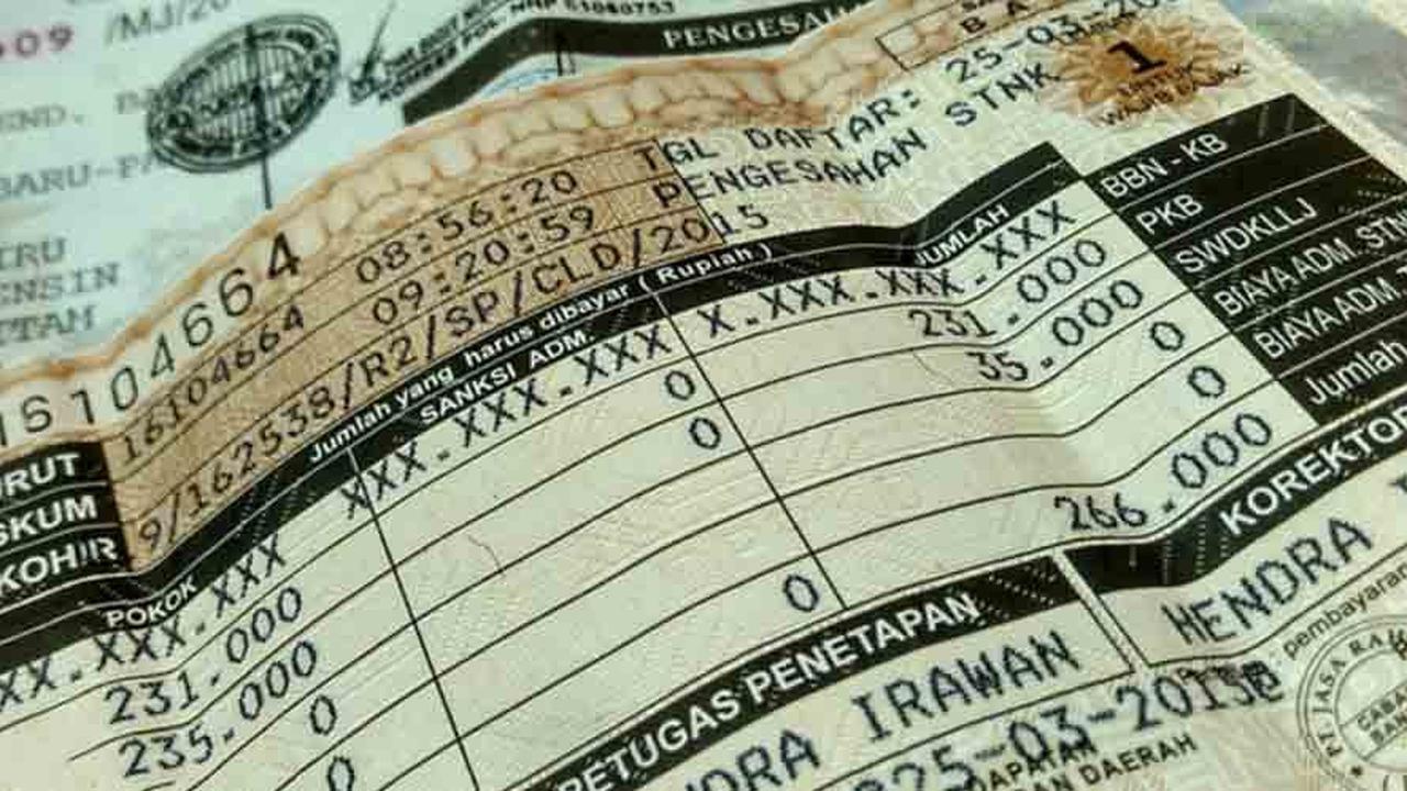 Ini Risiko Besar Jika STNK Kendaraan 'Mati