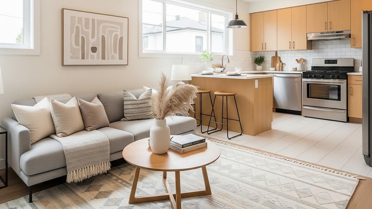 9 Desain Ruang Keluarga dan Ruang Dapur Tanpa Sekat di Rumah Kecil, Minimalis dan Fungsional