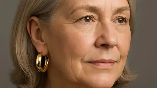 7 Model Anting Hoop Emas Tebal untuk Ibu-Ibu Usia 50-an, Elegan dan Tetap Stylish