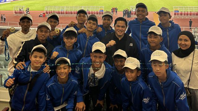 Akademi Persib Cimahi mendapat undangan khusus dari PSSI untuk menyaksikan langsung laga Timnas U-23 Indonesia melawan Timnas Thailand U-23 dalam babak semifinal Piala AFF U-23 2025 di Stadion Utama Gelora Bung Karno, Jakarta Pusat, Jumat (25/7/2025).