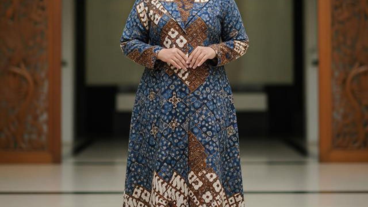 7 Model Gamis Batik Blazer Syari Size Besar, Pilihan Modis untuk Tampil Anggun di 2025