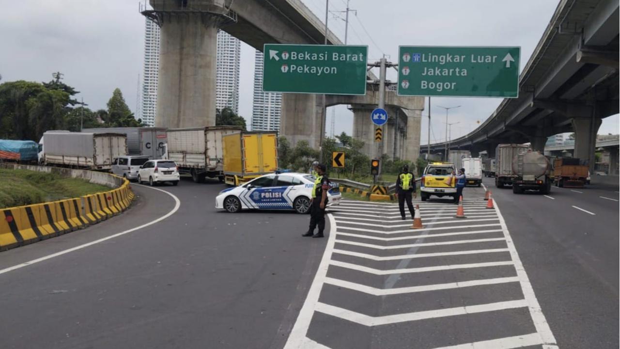 pintu tol ditutup