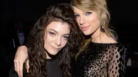 Taylor Swift dan Lorde. (foto: Huffingtonpost)