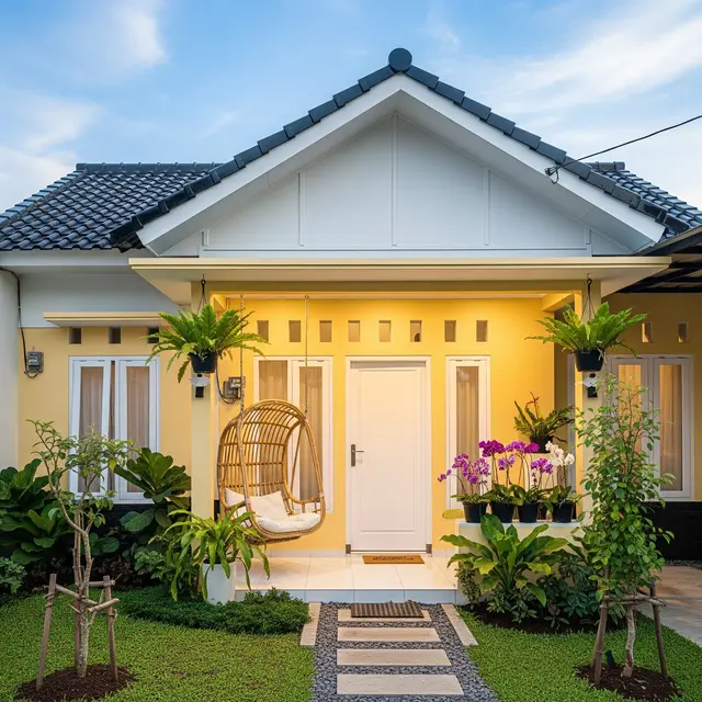 Warna Cat Teras Rumah agar Tidak Mudah Kusam Meski Sering Kena Debu dan Panas