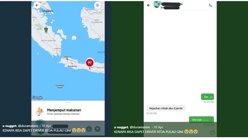 4 Curhatan Netizan Soal Order Via Ojek Online Tapi Dapat Driver Beda Pulau Ini Kocak Abis