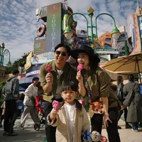 Intip gaya kompak Nikita Willy dan Indra Priawan ajak anak berpetualang ke Zootopia (@nikitawillyofficial94)