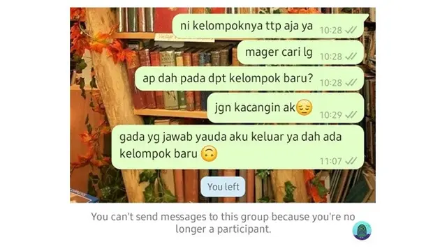 6 Chat di Grup Kerja Kelompok Tapi Diabaikan Ini Bikin Kesal