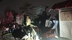 Kebakaran Lapak di Jakbar, Warga Sempat Dengar Suara Ledakan