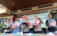 Tiga Tersangka Jambret Badung Tewaskan Korban, Polres Ungkap Modus Residivis