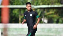 Pemain baru PSMS Medan, Gustur Cahyo Putro. (Bola.com/Nandang Permana)