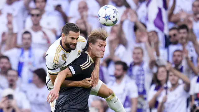 Foto: Real Madrid Susah Payah Taklukkan Union Berlin di Liga Champions, Jude Bellingham Lagi-lagi jadi Pahlawan
