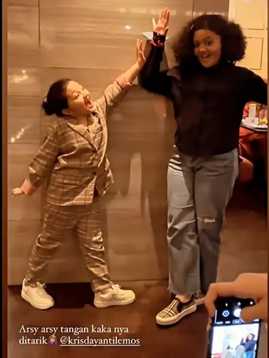 Amora Lemos dan Arsy Hermansyah (Instagram/queenarsy)