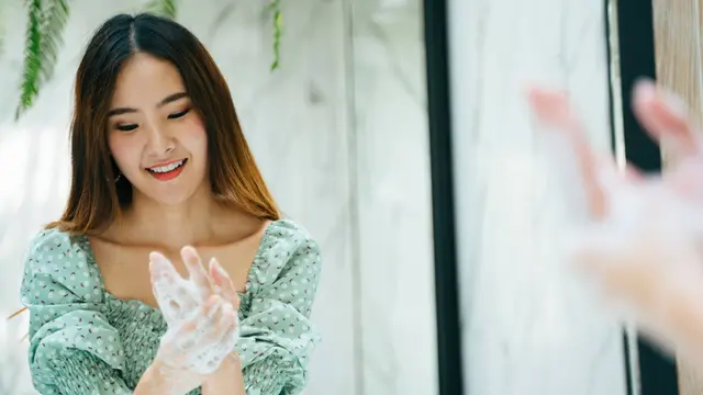 kebiasaan cuci tangan