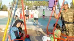 Citizen6, Lebanon: Selain merenovasi lapangan voli, personel Indobatt dari Kompi Dragon dan Bantuan ini juga memfungsikan kembali arena permainan anak-anak yang berada disekitar lapangan tersebut. (Pengirim: Badarudin Bakri)