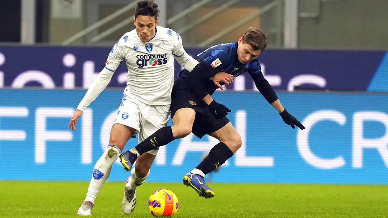 FOTO: Inter Milan Lanjutkan Asa di Coppa Italia