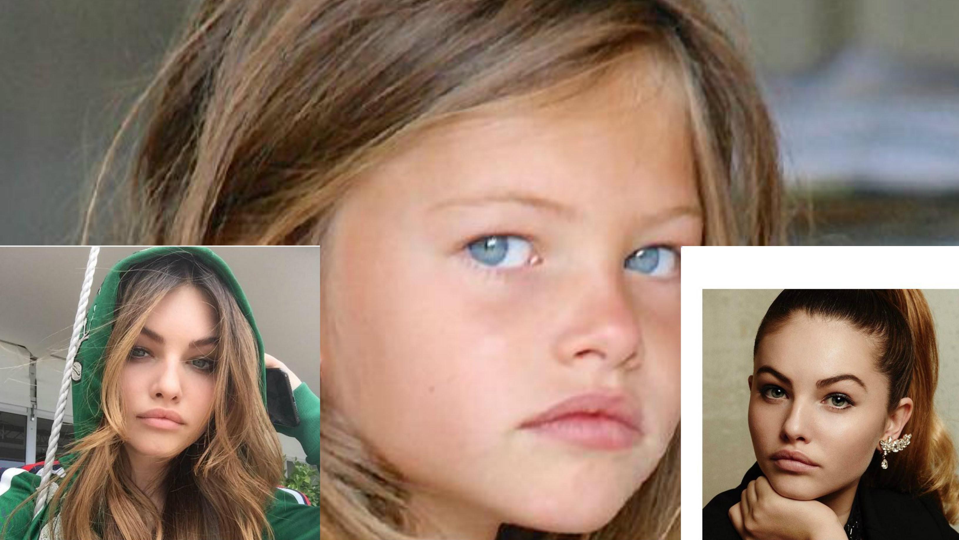 Model cantik Lena-Rose Blondeau saat beranjak dewasa. (Instagram)