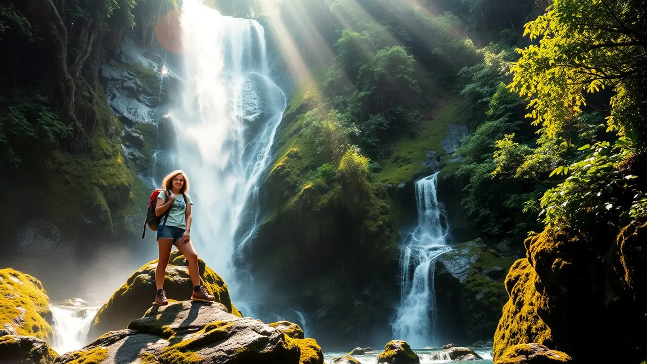 caption air terjun