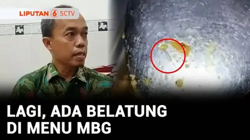 VIDEO: Heboh! Siswa SMAN 3 Pamekasan Temukan Belatung di Paket MBG