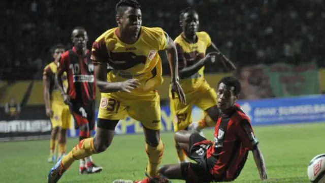 Duel Sriwijaya FC Vs Persipura di final Copa Indonesia 2008-2009