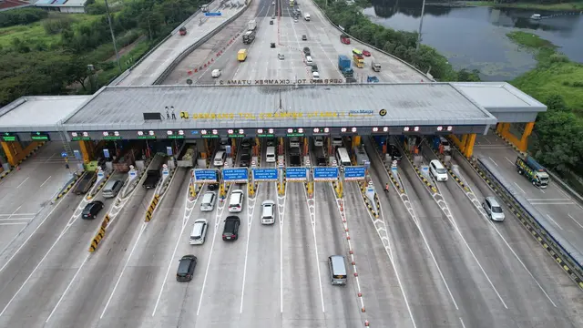 1,1 Juta Kendaraan Keluar Masuk Jabotabek via Tol saat Libur Hut ke-80 RI