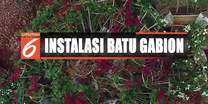 Mengenal Instalasi Batu Gabion yang Kini Menghiasi Pusat Kota