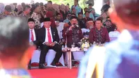 Para Petani di Penas XVI Sampaikan Apresiasi ke Presiden Jokowi dan Mentan Syahrul