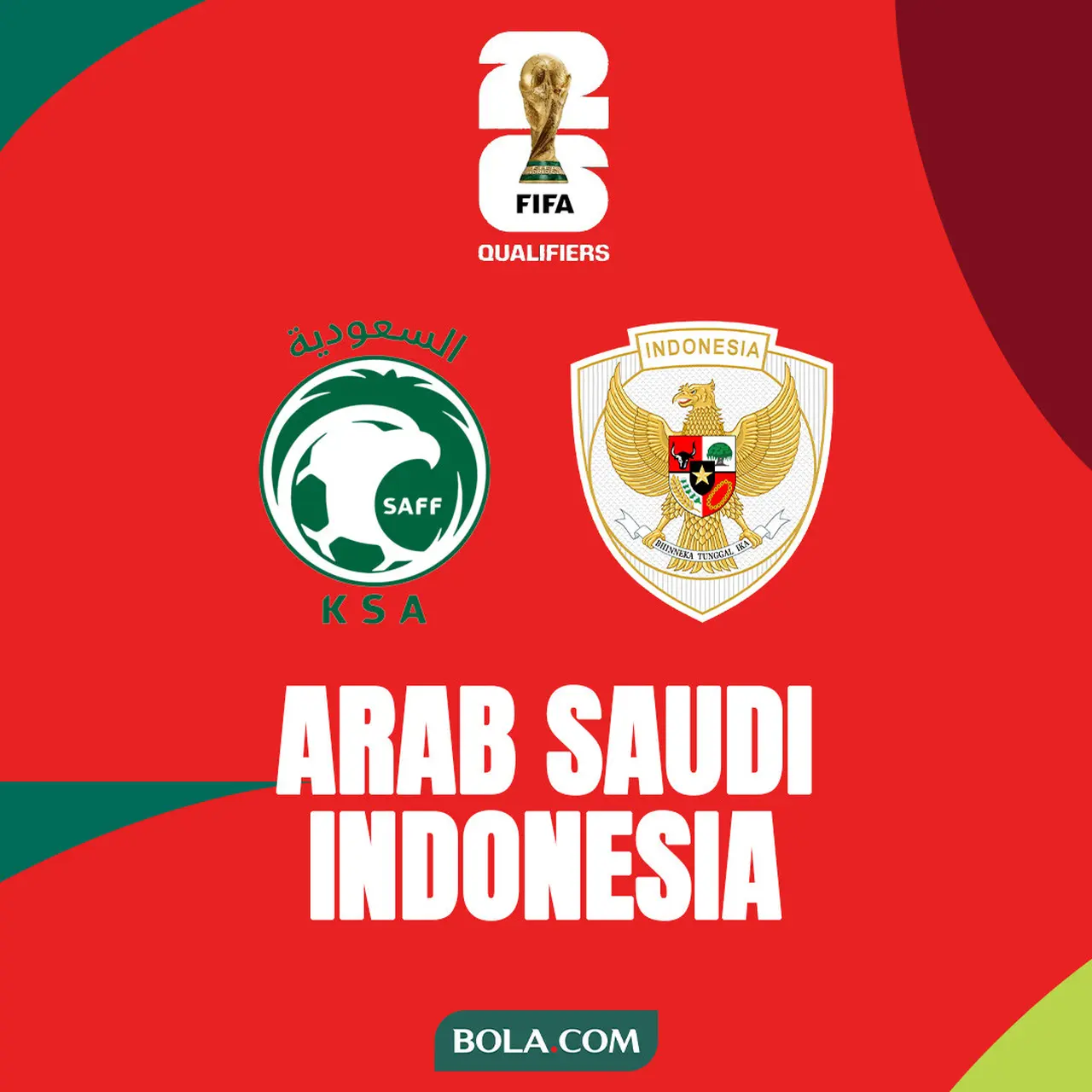 Timnas Indonesia Bentrok dengan Arab Saudi di Kualifikasi Piala Dunia