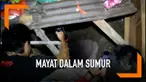 Seorang pria tega membunuh istrinya sendiri dan membuang mayatnya ke dalam sumur.