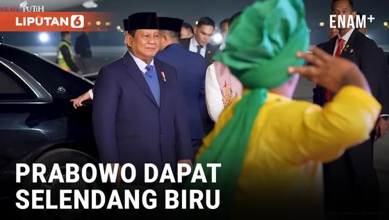 VIDEO: Disambut Tarian India, Prabowo Tiba di New Delhi