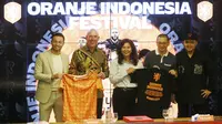 Federasi Sepak Bola Belanda (KNVB) akan menggelar Oranje Indonesia Festival pada 25 November 2022 di Stadion Utama Gelora Bung Karno, Jakarta. (Bola.com/Muhammad Iqbal Ichsan)