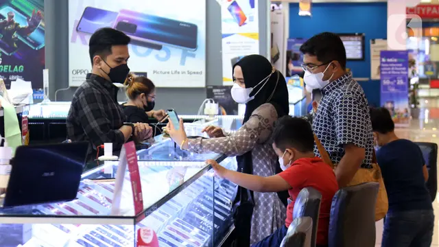FOTO: Penjualan Ponsel 5G Alami Peningkatan