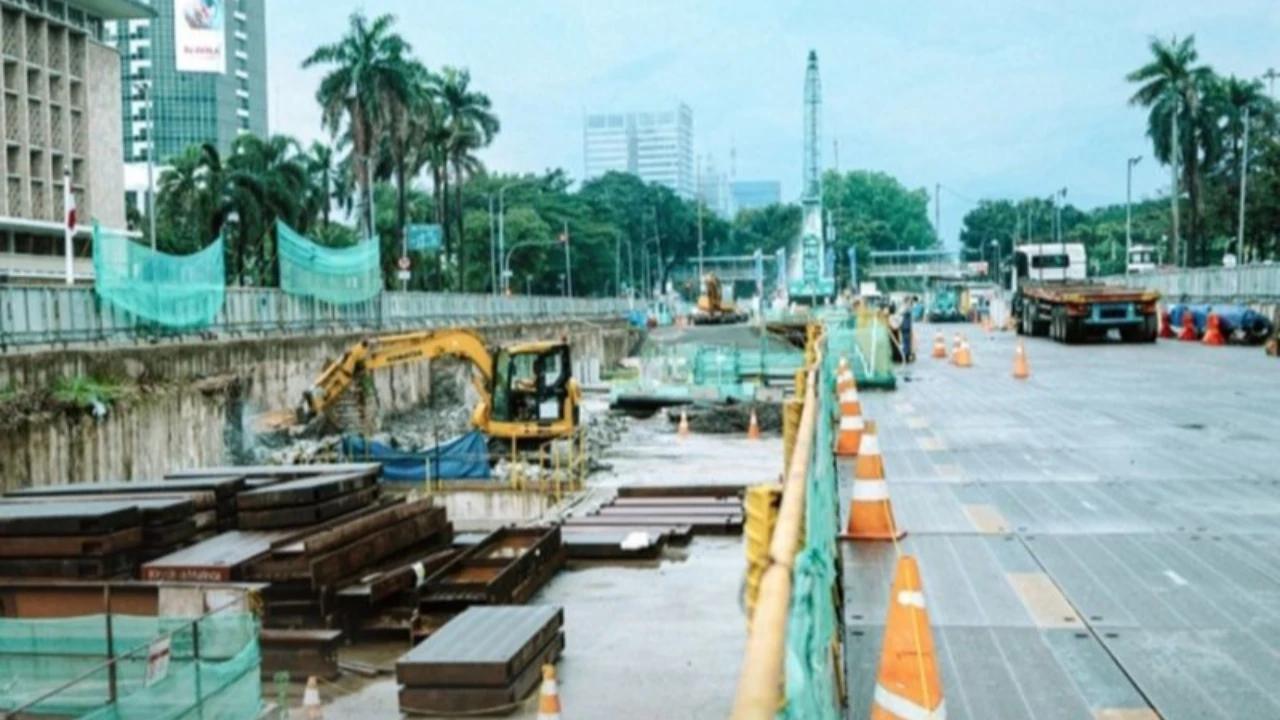 Proyek MRT Jakarta Fase 2A Glodok-Kota Dimulai 10 Januari 2026, Simak Rekayasa Lalu Lintasnya