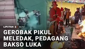 Gerobak Pikul Meledak, Pedagang Bakso Luka