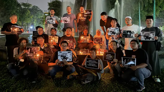 Pewarta Medan Gelar Doa Bersama untuk Rombongan Jurnalis Hilang Kontak