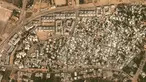 Israel telah berperang dengan Hamas sejak 7 Oktober, setelah kelompok militan Palestina itu melancarkan serangan lintas batas yang mengejutkan dari Gaza. (Satellite image ©2023 Maxar Technologies / AFP)