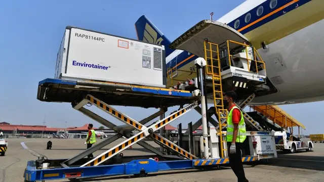 Indonesia Kedatangan Vaksin AstraZeneca