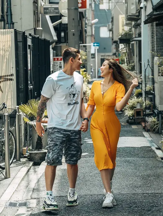 Andrea Dian dan Ganindra Bimo (Instagram/andreadianbimo)