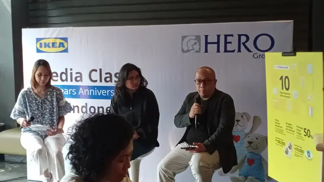 Acara Media Class 10 Tahun IKEA Indonesia.