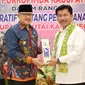 Forum Komunikasi Pimpinan Daerah (Forkopimda) Kabupaten Belitung melakukan kunjungan kerja ke Pemerintah Kabupaten Kutai Kartanegara (Kukar) pada Rabu, (24/4/2024). (Foto: Istimewa)
