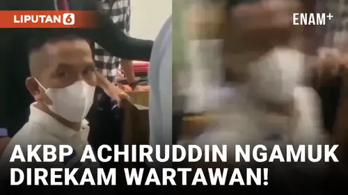 VIDEO: Direkam Saat Diserahkan ke Kejari Medan, AKBP Achiruddin Gaplok HP Wartawan